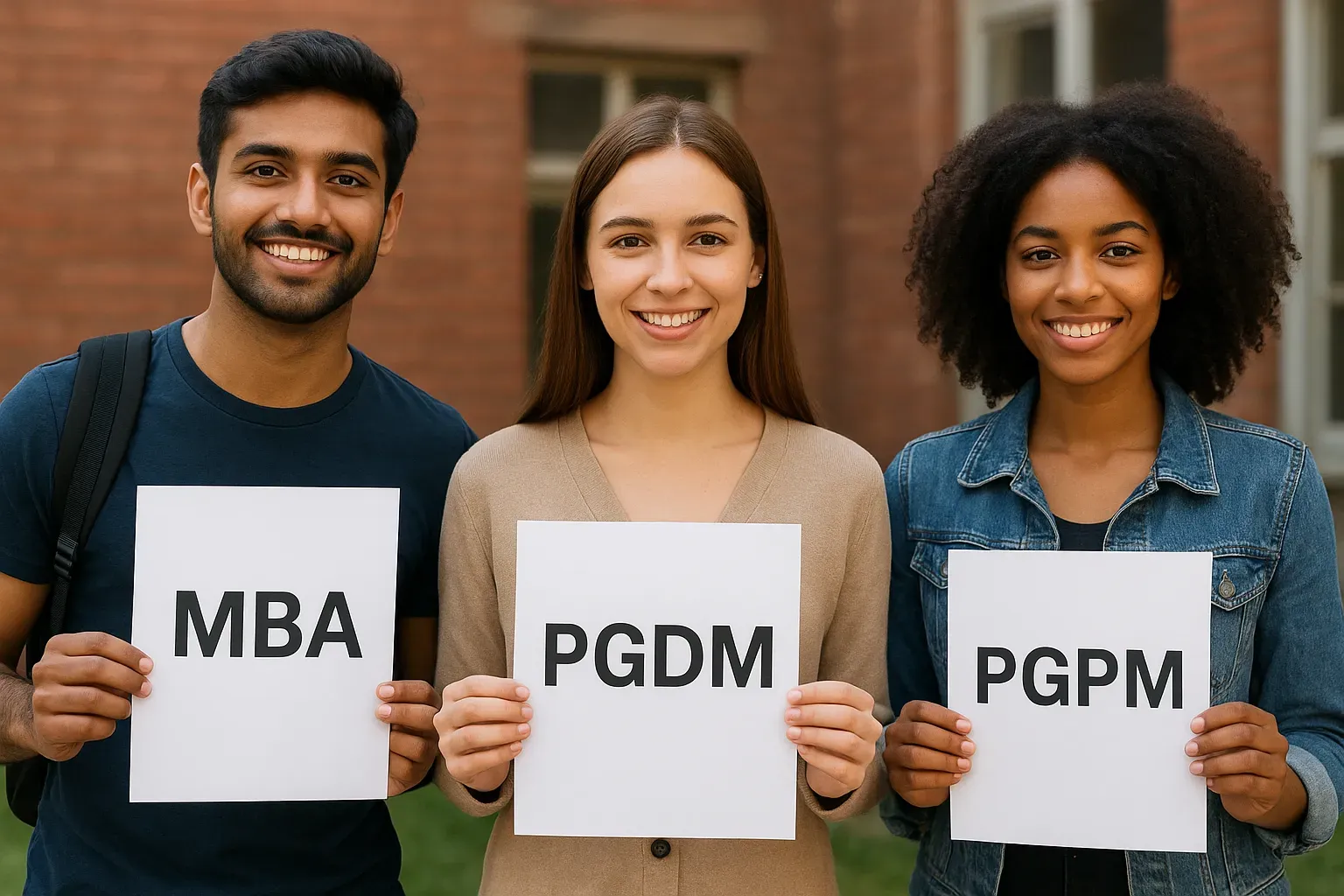 The Difference Between MBA, PGDM and PGPM