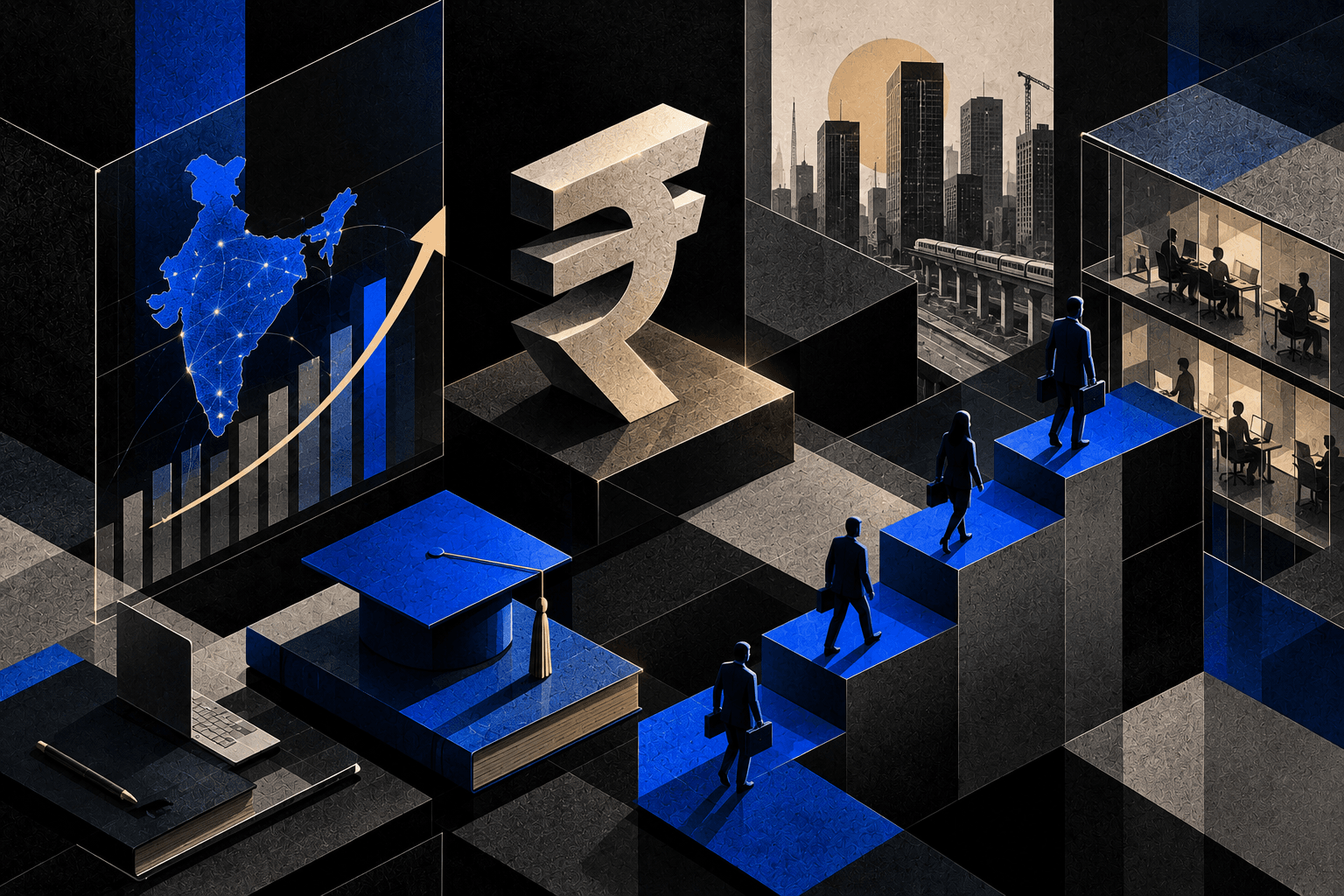 India’s $5 Trillion Economy & The Middle-Management Boom: Why MBA Demand Is Surging in 2026
