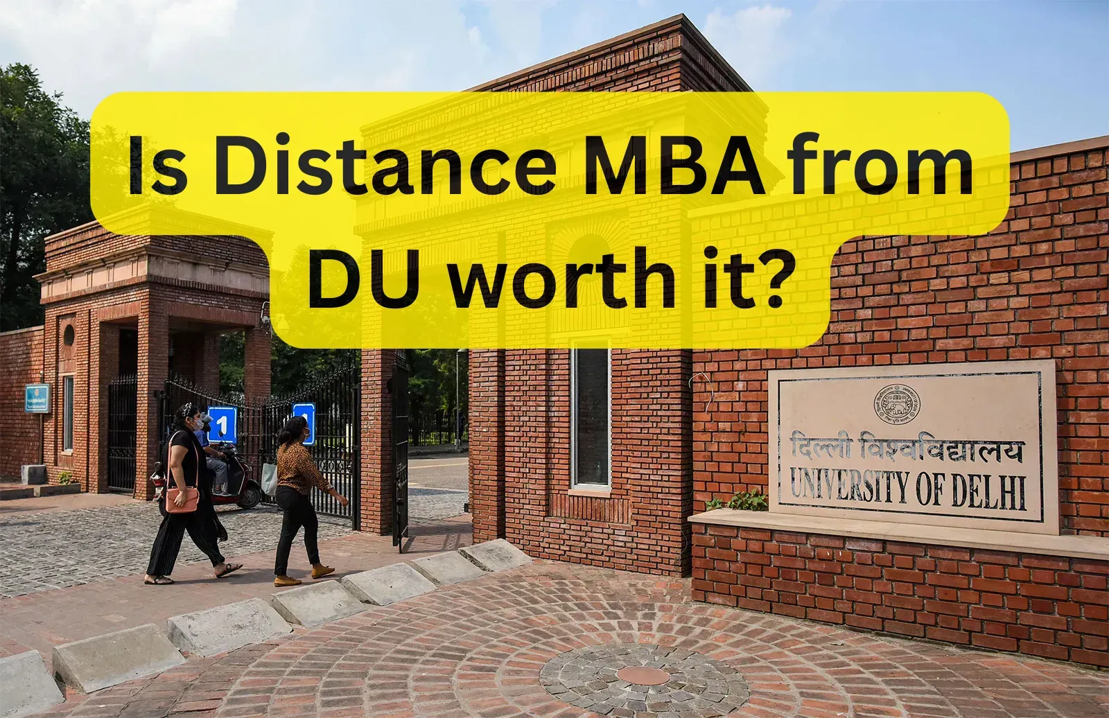 Is a Distance MBA from DU worth it?