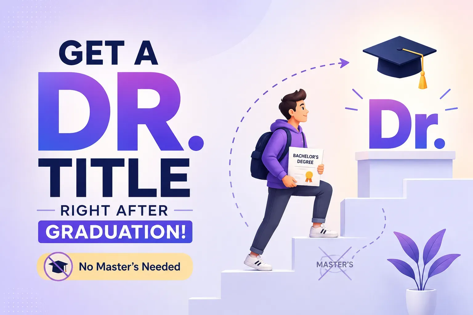Can You Become Dr. Without a Master’s? DBA & Online Doctorate Guide 2026
